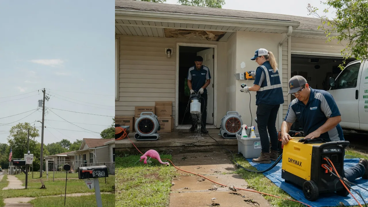 Storm Damage Water Removal near me